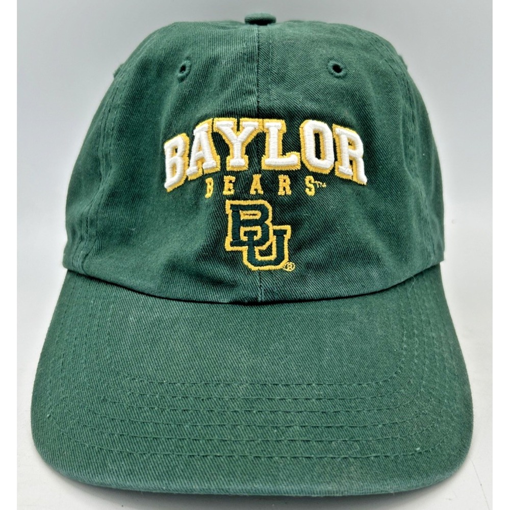 Baylor Bears BU hat green cotton 100% cap style Richardson Model R55‎